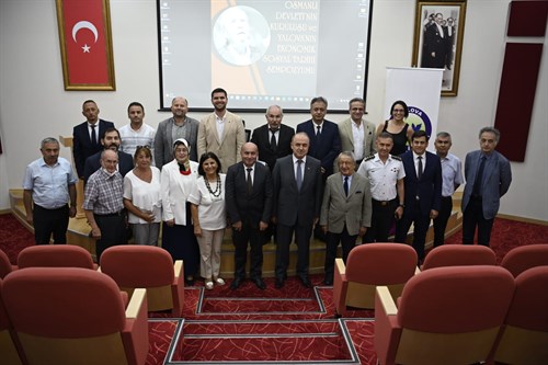 Osmanlı Devleti'nin Kuruluşu ve Yalova'nın Ekonomik-Sosyal Tarihi Sempozyumu Düzenlendi.